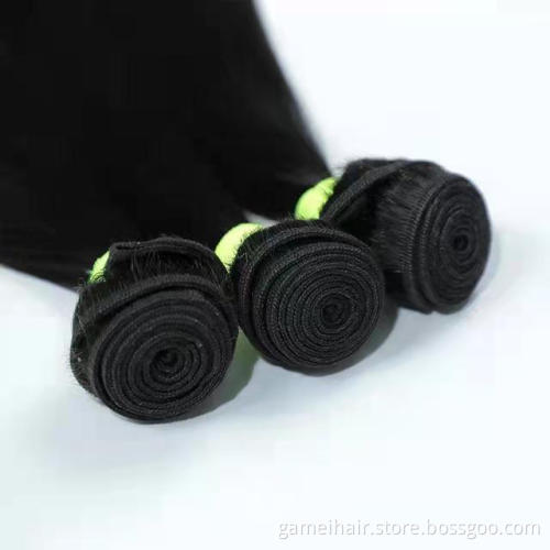 100% Human Hair Vendors Have Straight Bundles Raw Brazilian hair